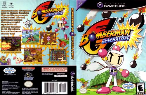 Bomberman Generation Cover - Click for full size image